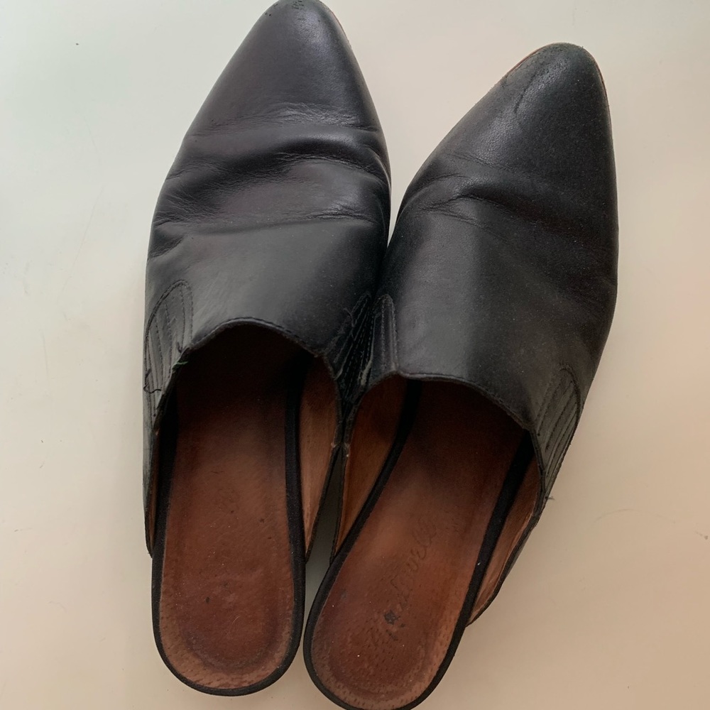 Madewell Black Mules
